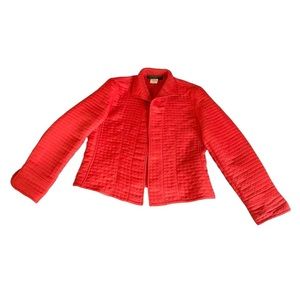 Harve Benard Red Quilted Jacket